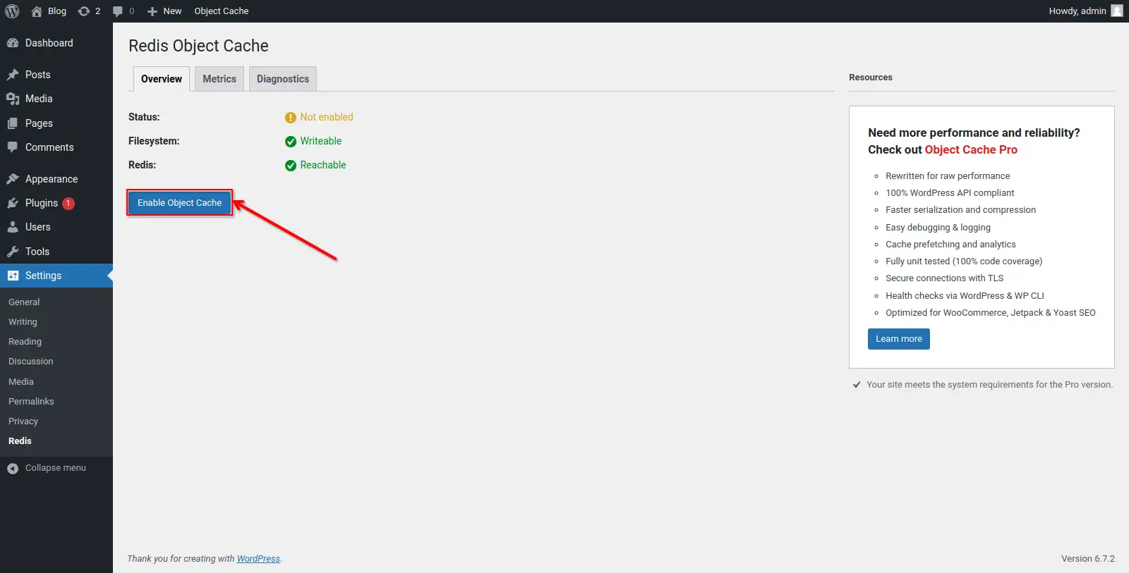 cau-hinh-redis-cache-voi-website-wordpress-5