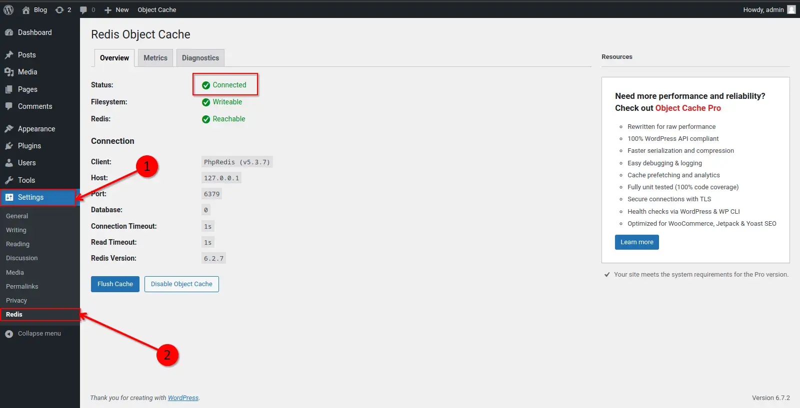 cau-hinh-redis-cache-voi-website-wordpress-6