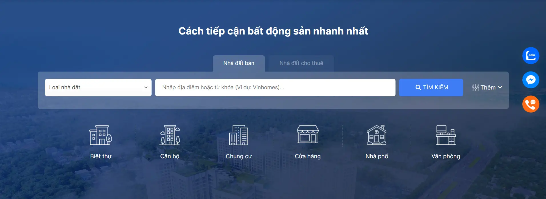 Tích hợp công cụ tìm kiếm thông minh