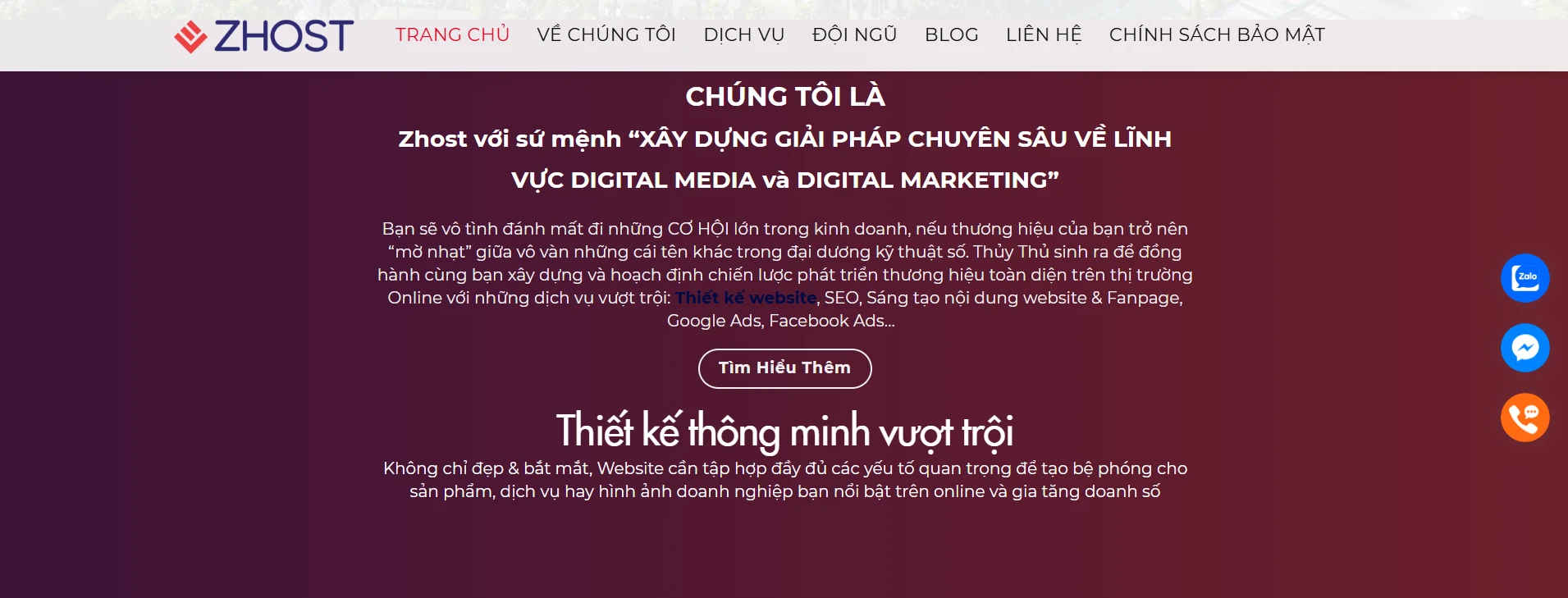 Phần giới thiệu trình bày ngắn gọn sứ mệnh, tầm nhìn của doanh nghiệp
