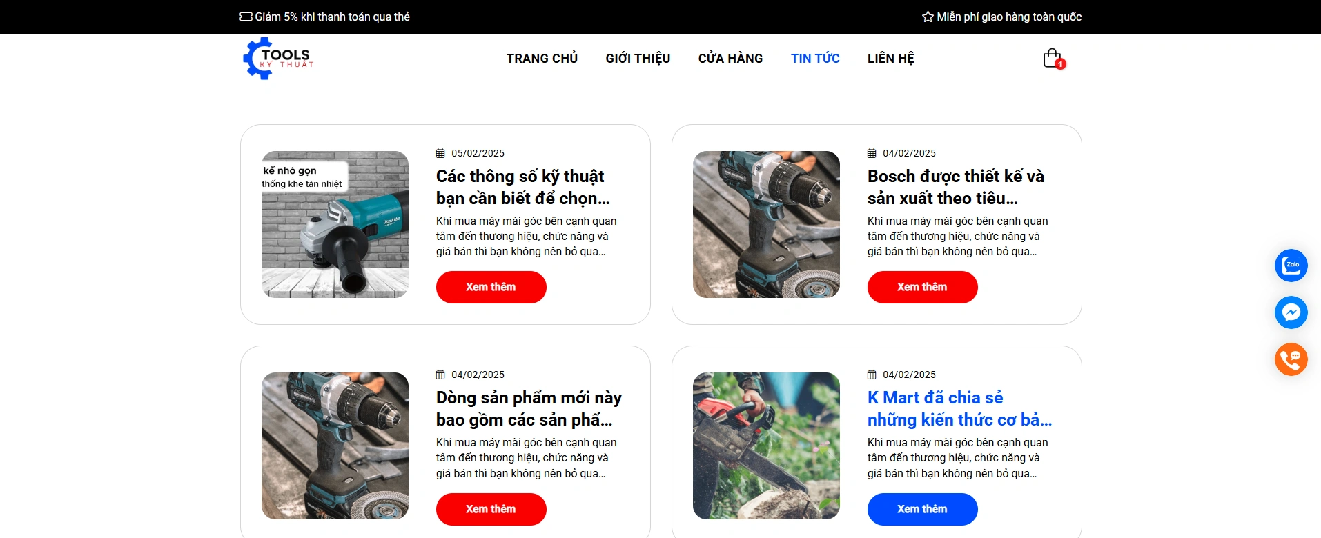 Trang tin tức – cập nhật xu hướng và kiến thức hữu ích