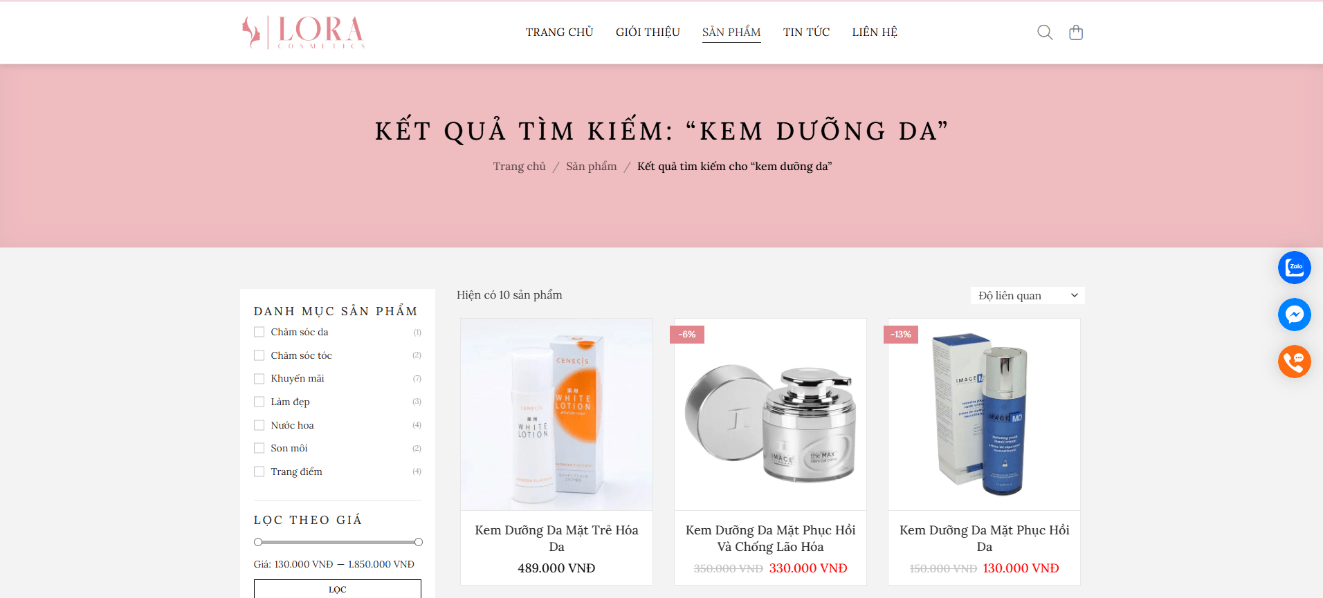 Tìm kiếm thông minh & bộ lọc tối ưu trải nghiệm