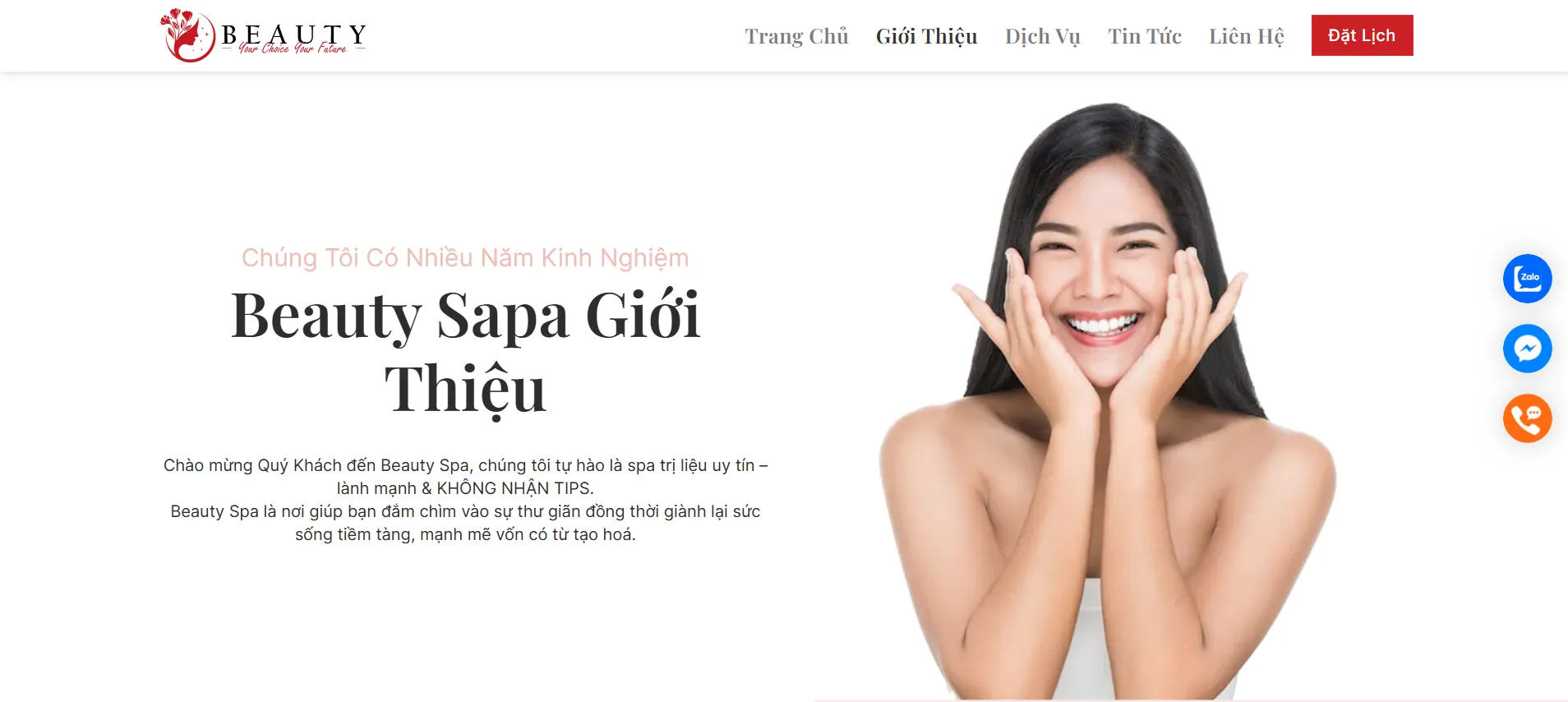 Thông tin giới thiệu chi tiết, rõ ràng