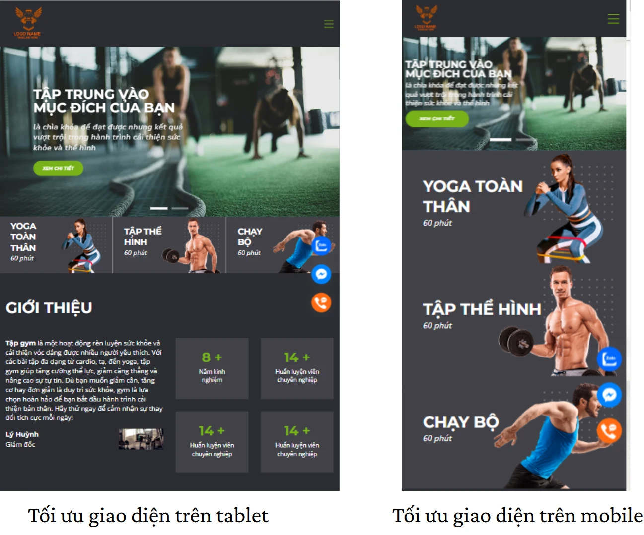 Tối ưu giao diện chuẩn responsive