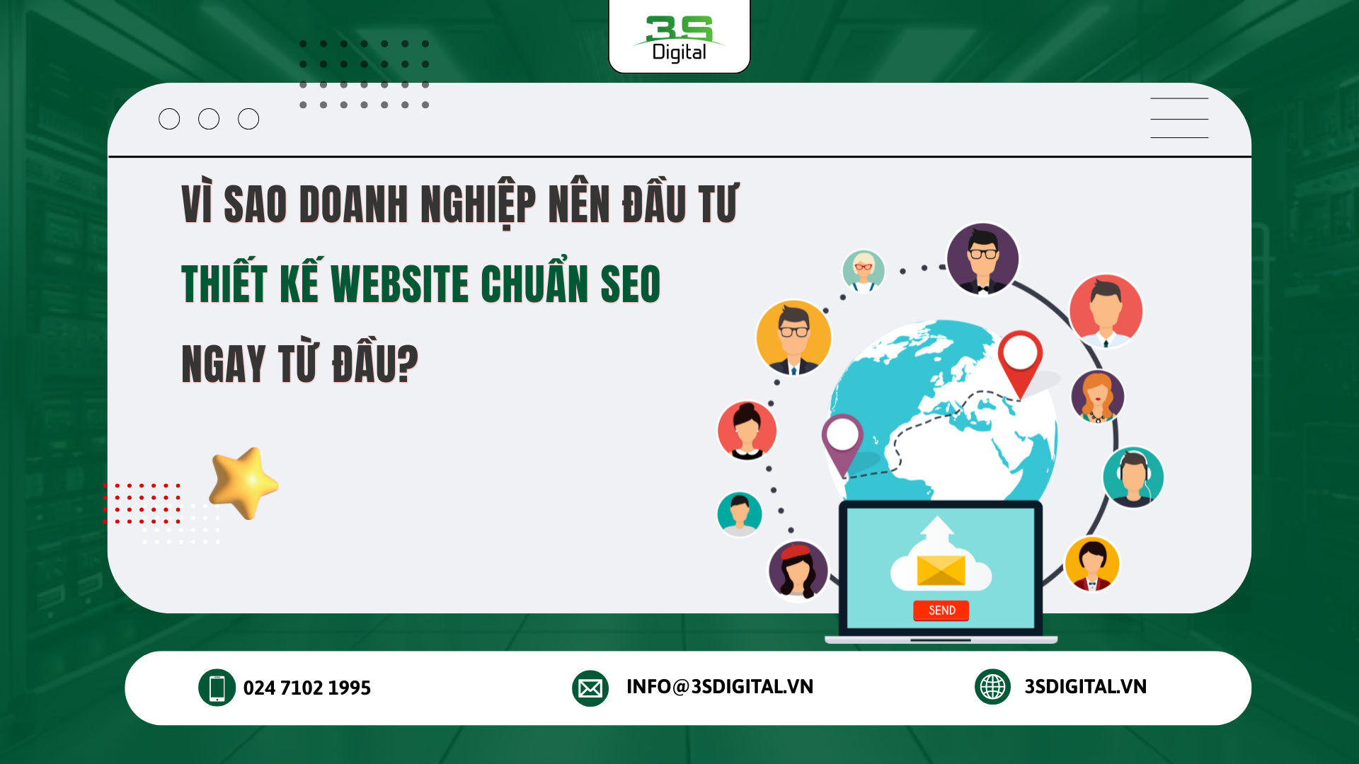 Vì sao doanh nghiệp nên đầu tư thiết kế website chuẩn SEO ngay từ đầu?