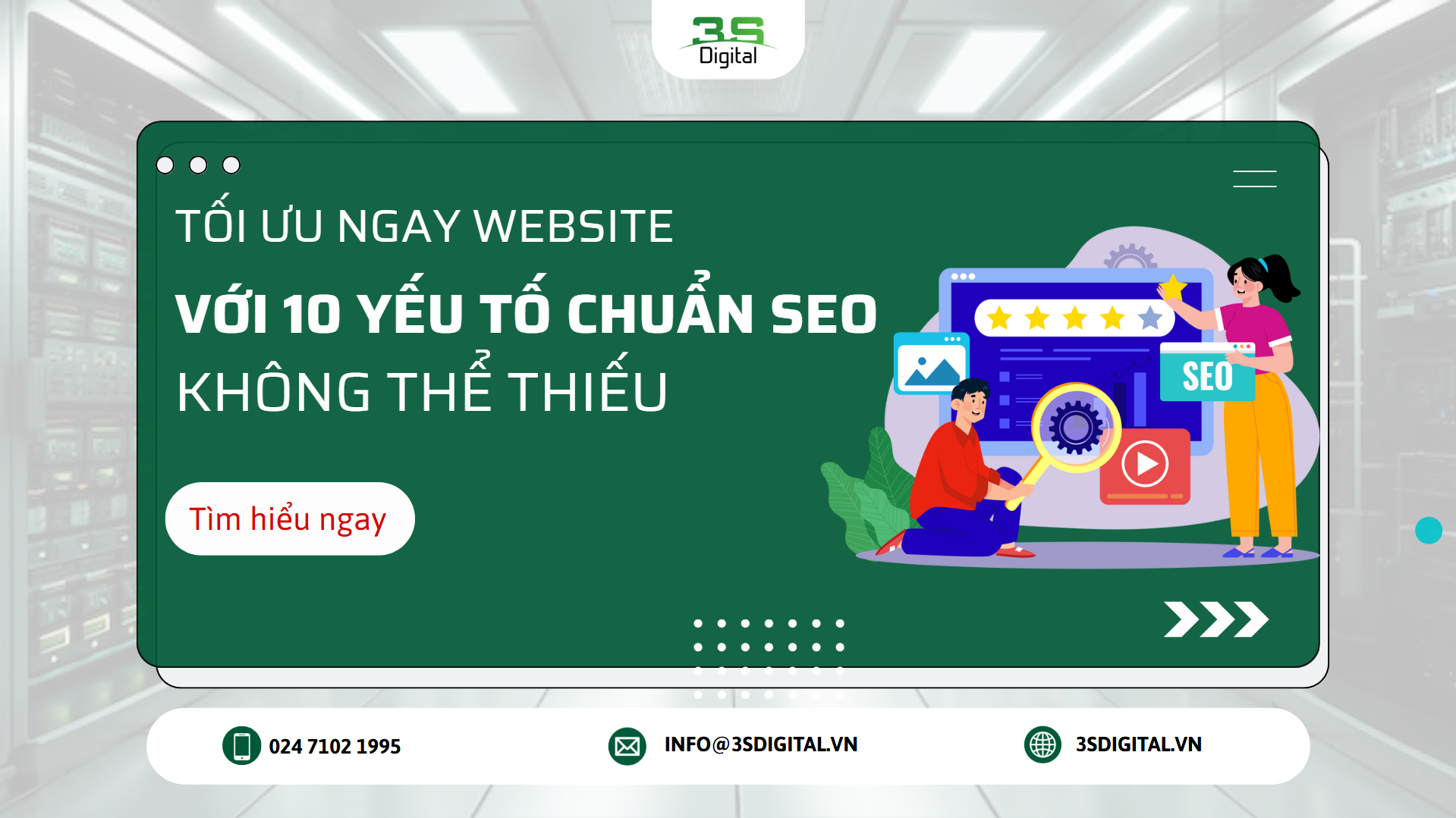10 yếu tố chuẩn SEO không thể thiếu trên website